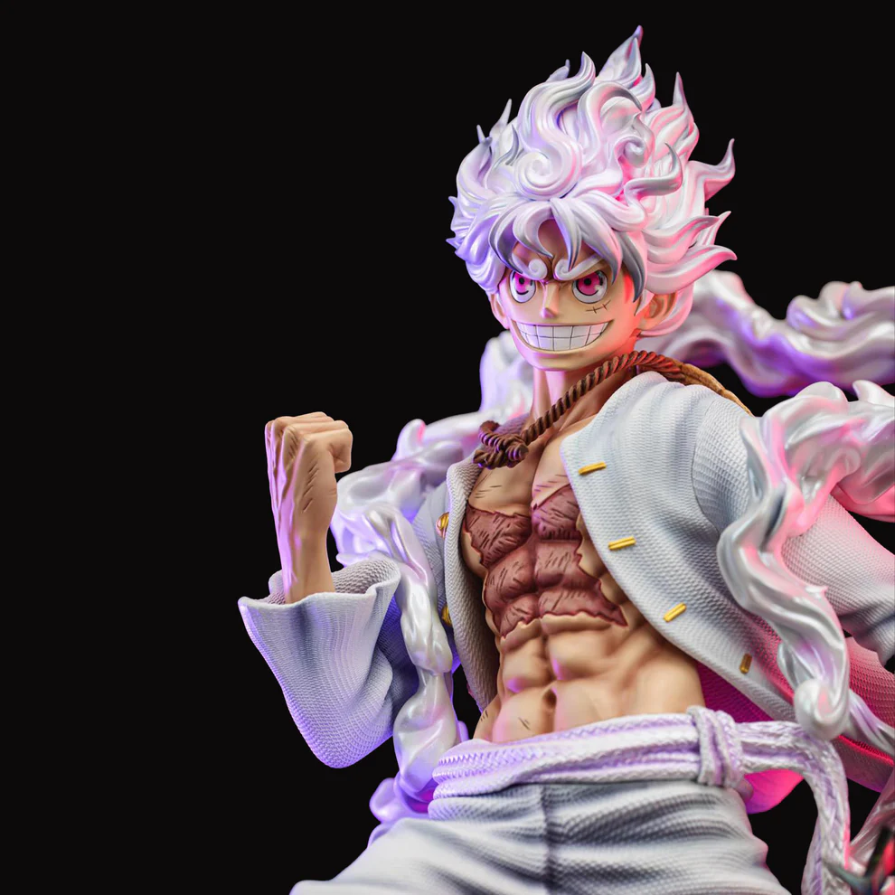 Gear 5 Luffy: LED Figure (38cm)