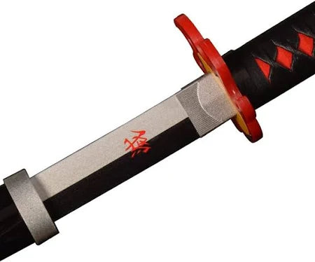 Tanjiro Kamado Nichirin Katana – Flame Tsuba Edition (104 cm)
