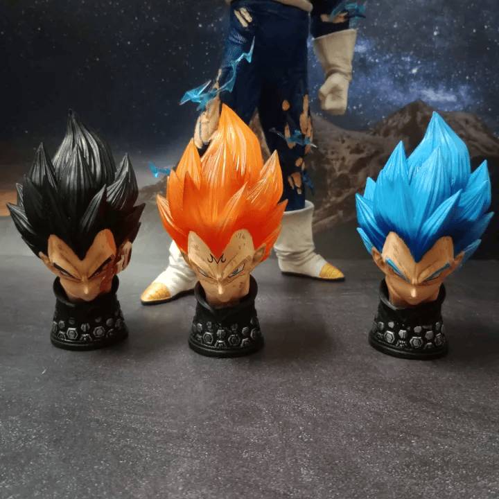 Vegeta Saiyan Battle Armor – 4 Heads Figure(44cm)
