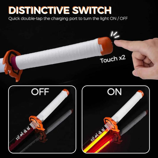 Kyojuro Rengoku LED Katana – Flame Hashira (104 cm)