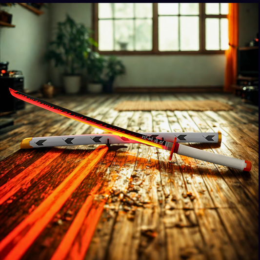 Kyojuro Rengoku LED Katana – Flame Hashira (104 cm)
