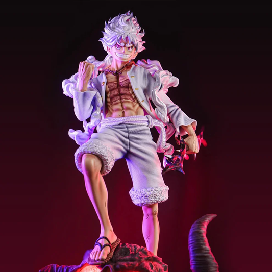Gear 5 Luffy: LED Figure (38cm)