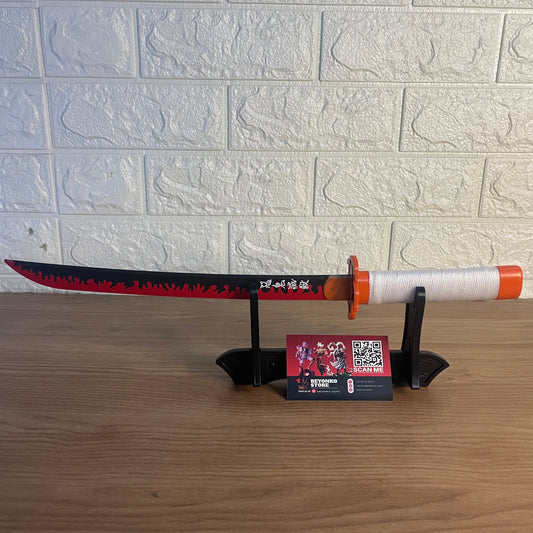 Rengoku Katana – Flame Hashira (42 cm with Stand)