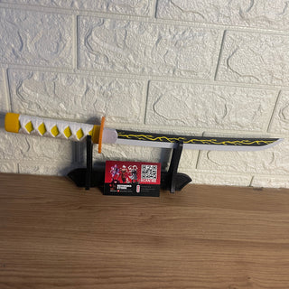 Zenitsu Katana – Thunder Breathing (42 cm with Stand)