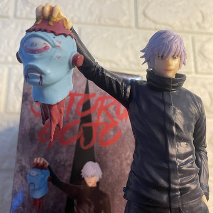 Satoru Gojo Holding Jogo’s Head Figure