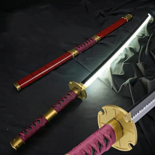 Zoro Sandai Kitetsu LED Katana – Cursed Blade (104 cm)