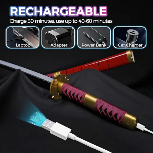 Zoro Sandai Kitetsu LED Katana – Cursed Blade (104 cm)