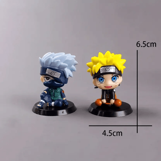 Naruto & Kakashi Mini Set Chibi (6.5cm)