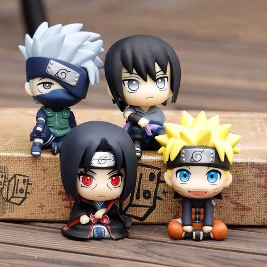Naruto Chibi Squad (Set of 4 Figures)