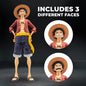Luffy Triple Mood Figure + Strawhat Combo