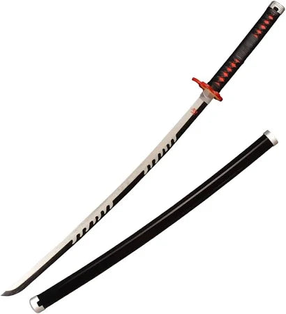 Tanjiro Kamado Nichirin Katana – Flame Tsuba Edition (104 cm)