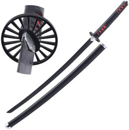 Tanjiro Kamado Nichirin Katana – Black Blade (104 cm)