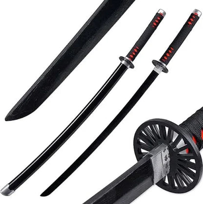 Tanjiro Kamado Nichirin Katana – Black Blade (104 cm)