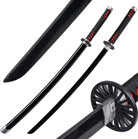 Tanjiro Kamado Nichirin Katana – Black Blade (104 cm)